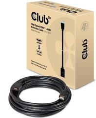 Club 3D High Speed HDMI 1.4 HD hinta ja tiedot | Kaapelit ja adapterit | hobbyhall.fi