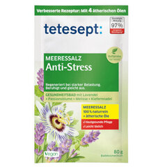 Kylpysuola Tetesept Health Antistress 80 g hinta ja tiedot | Suihkusaippuat ja suihkugeelit | hobbyhall.fi