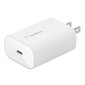 Belkin, WCA004vfWH, USB-C, 3A hinta ja tiedot | Puhelimen laturit | hobbyhall.fi