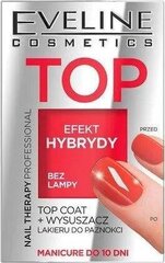 Kynsilakka Eveline Nail Therapy Top Coat, 5 ml hinta ja tiedot | Kynsilakat ja kynsienhoitotuotteet | hobbyhall.fi