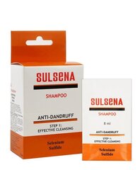 Hilseenestoshampoo Sulsena Shampoo, 5x8ml hinta ja tiedot | Sulsena Hiustenhoitotuotteet | hobbyhall.fi