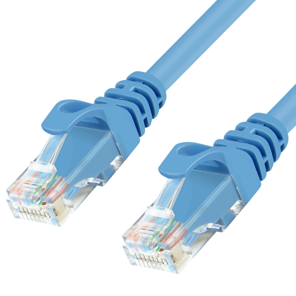 Unitek Cable Patchcord UTP CAT.6 BLUE 5M; Y-C812ABL hinta ja tiedot | Kaapelit ja adapterit | hobbyhall.fi