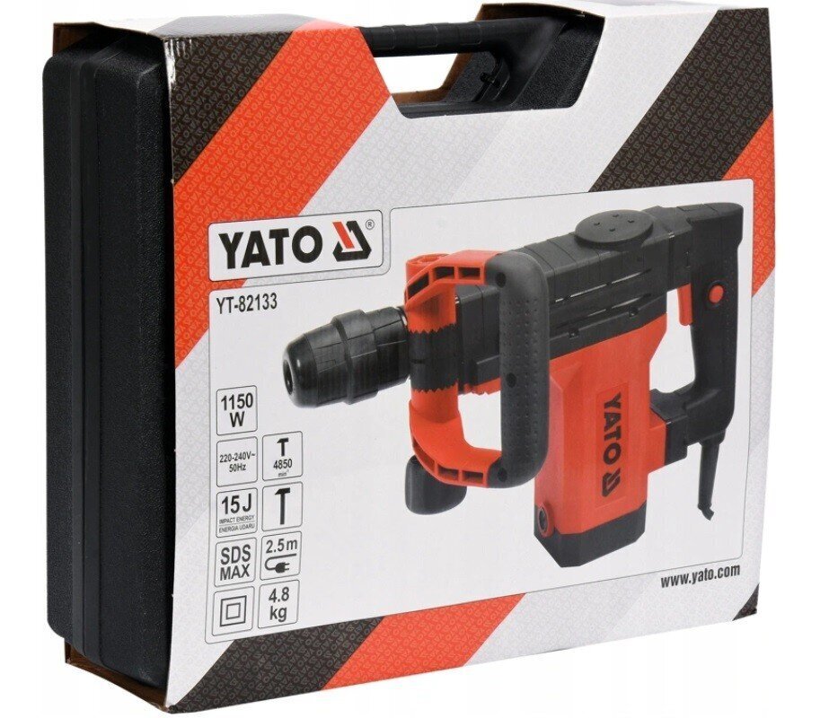 Betonitaltta Yato SDS-MAX 1150W 15J, YT-82133 hinta ja tiedot | Iskuporakoneet | hobbyhall.fi