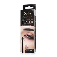 Kulmakynä Delia Eyebrow Expert 1.0 musta, 11ml hinta ja tiedot | Kulmavärit ja kulmakynät | hobbyhall.fi