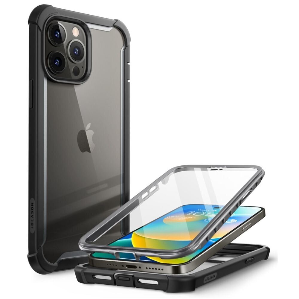 Supcase iPhone 14 Pro, musta hinta ja tiedot | Puhelimen kuoret ja kotelot | hobbyhall.fi