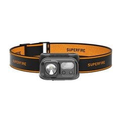 Otsalamppu Superfire HL23, 220lm, USB-C hinta ja tiedot | Superfire Urheilu ja vapaa-aika | hobbyhall.fi