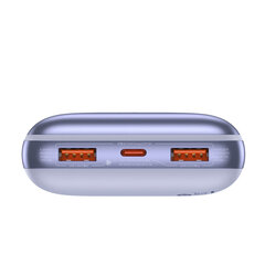 Baseus Baseus Pro 20000mAh 22.5W Powerbank Violet with USB Type A - USB Type C 3A 0.3m cable (PPBD040305) (Fioletowy) hinta ja tiedot | Varavirtalähteet | hobbyhall.fi