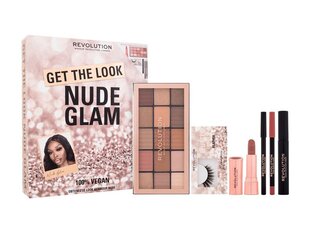 Meikkipakkaus Makeup Revolution London Nude Glam, 16,5 g hinta ja tiedot | Silmämeikit | hobbyhall.fi