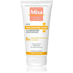 Kasvovoide Mixa Niacinamide Glow, 50 ml hinta ja tiedot | Kasvovoiteet | hobbyhall.fi