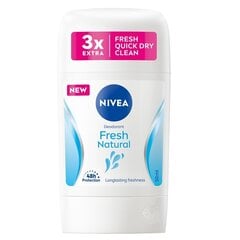 Deodorantti Nivea Fresh Natural, 50 ml hinta ja tiedot | Deodorantit | hobbyhall.fi