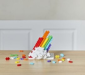 Plus Plus -rakennuspalat Rainbow, 240 kpl hinta ja tiedot | LEGOT ja rakennuslelut | hobbyhall.fi
