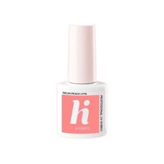 Hi Hybrid 116 Hybridikynsilakka Neon Peach 5ml hinta ja tiedot | Kynsilakat ja kynsienhoitotuotteet | hobbyhall.fi