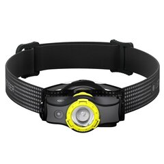 LedLenser MH 5 -otsalamppu, 400 lm, LED, paristokäyttöinen, ladattava, musta / keltainen hinta ja tiedot | Retkilamput | hobbyhall.fi