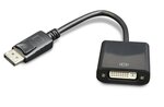 Gembird Displayport uros-DVI (24 + 5) naarassovitin, musta