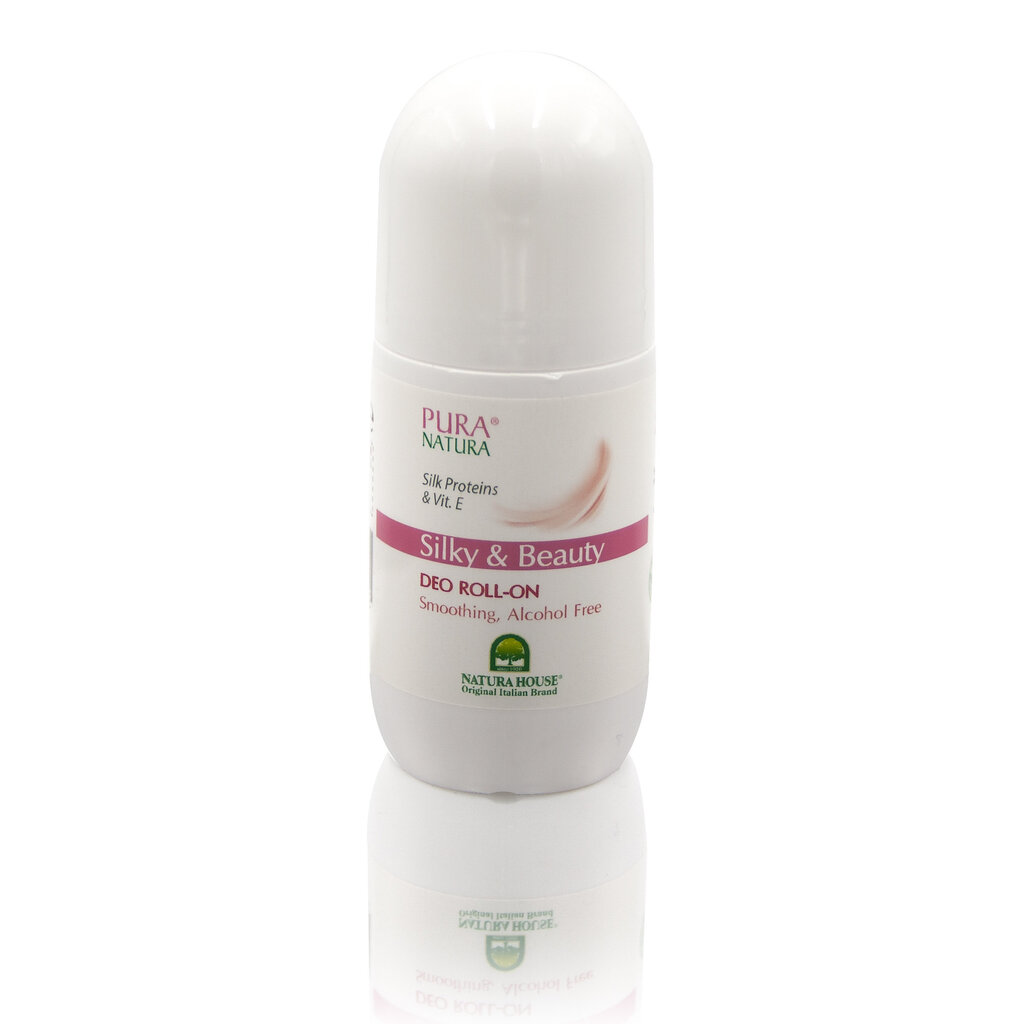 Silky&Fresh Natura House roll-on deodorantti silkkiproteiineilla ja E-vitamiinilla 50 ml hinta ja tiedot | Deodorantit | hobbyhall.fi