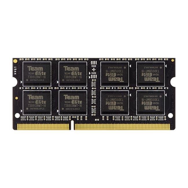 Team Group TED38G1600C11-S01, 8GB, DDR3, 1600MHz, SODIMM hinta ja tiedot | Muisti (RAM) | hobbyhall.fi