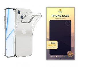 Mocco Original Clear Apple iPhone 14:lle, läpinäkyvä hinta ja tiedot | Puhelimen kuoret ja kotelot | hobbyhall.fi