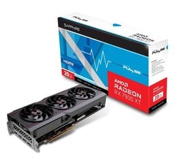 Sapphire Pulse AMD Radeon RX 7900 XT (11323-02-20G) hinta ja tiedot | Näytönohjaimet | hobbyhall.fi