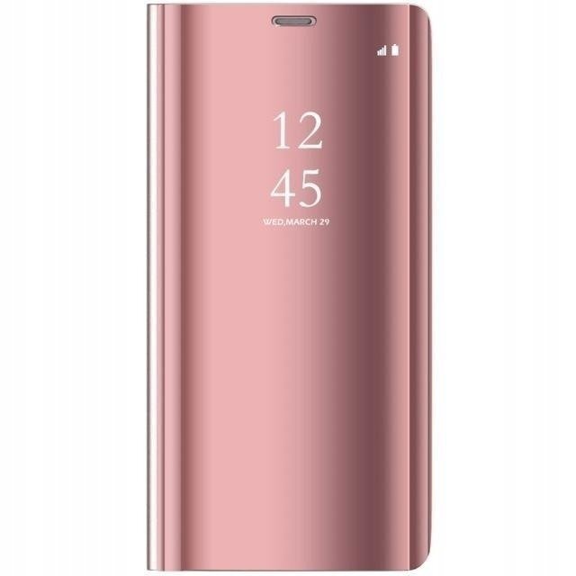 Mocco Clear View Samsung Galaxy S23:lle, vaaleanpunainen hinta ja tiedot | Puhelimen kuoret ja kotelot | hobbyhall.fi