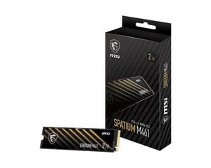 MSI Spatium M461 hinta ja tiedot | Kovalevyt | hobbyhall.fi