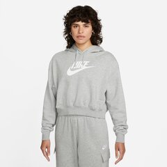 Nike naisten collegepaita NSW CLUB FLC GX CROP HDY, harmaa hinta ja tiedot | Nike Naisten vaatteet | hobbyhall.fi