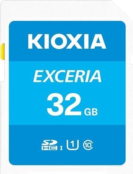 Kioxia LNEX1L032GG4 SDXC 32GB UHS-I/LNEX1L032GG4 hinta ja tiedot | Kameran muistikortit | hobbyhall.fi