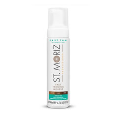 St. Moriz Itseruskettava vaahto asteittaiseen rusketukseen (Insta-Grad Tanning Mousse) 200 ml hinta ja tiedot | Itseruskettavat voiteet | hobbyhall.fi