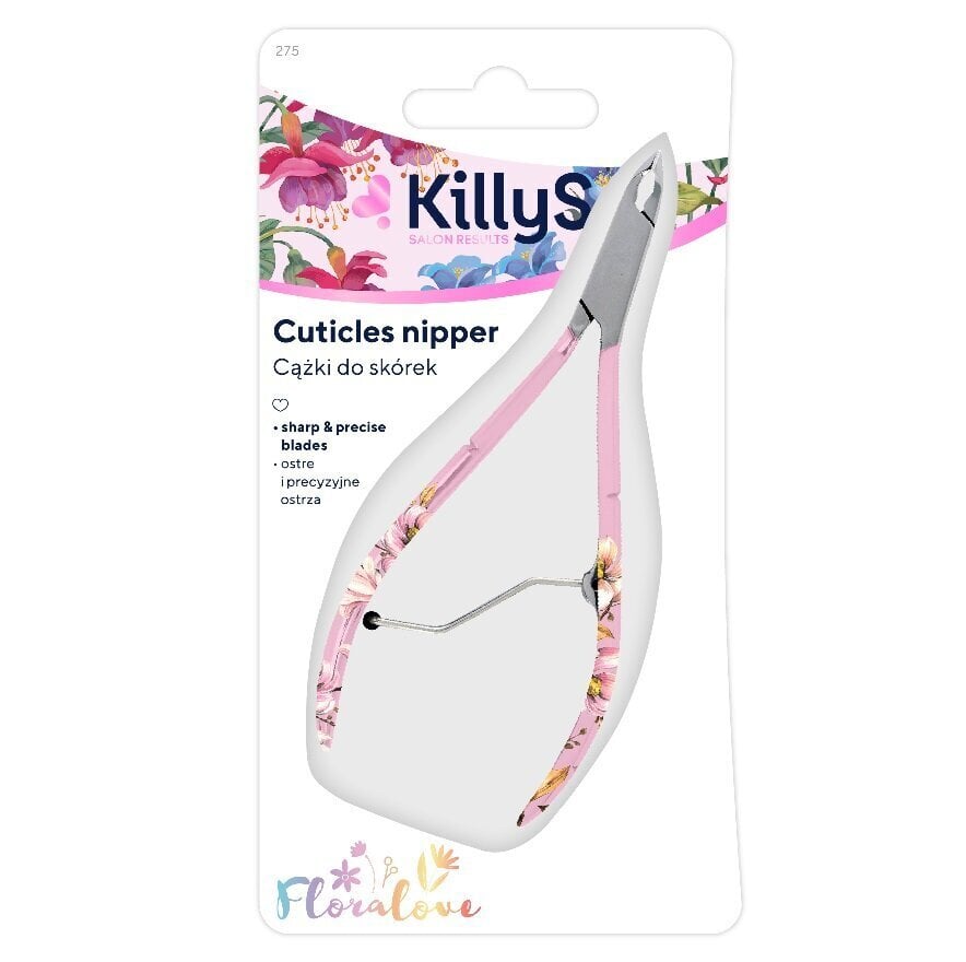 Kynsinauhaleikkurit Killys Floralove Cuticles Nipper hinta ja tiedot | Manikyyri- ja pedikyyritarvikkeet | hobbyhall.fi