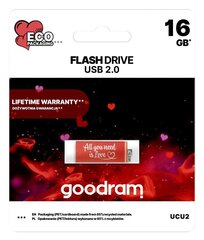 GoodRam Pendrive CUBE 16GB USB2.0 hinta ja tiedot | Goodram Kovalevyt ja muistitikut | hobbyhall.fi