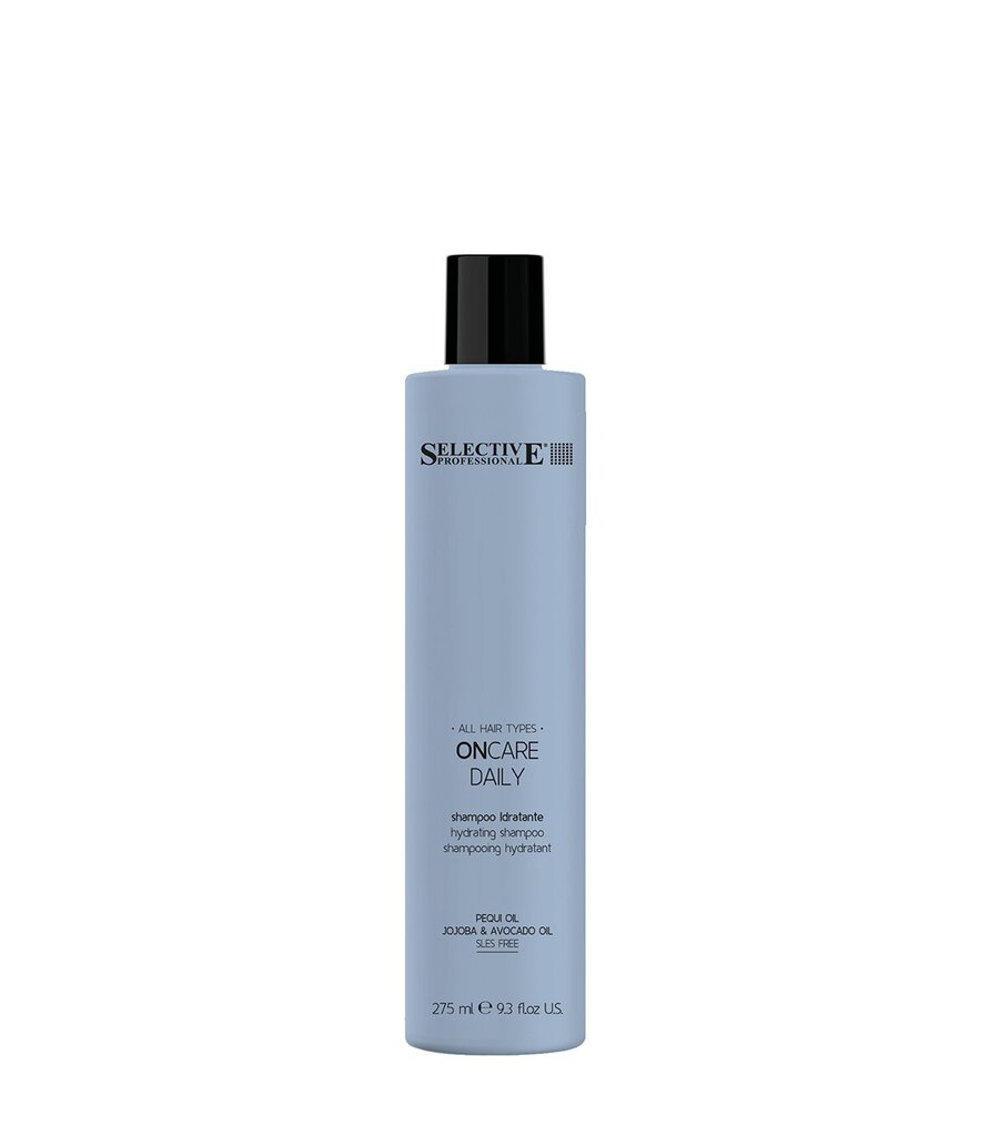 Kosteuttava shampoo Selective Professional Oncare Daily, 275 ml hinta ja tiedot | Shampoot | hobbyhall.fi