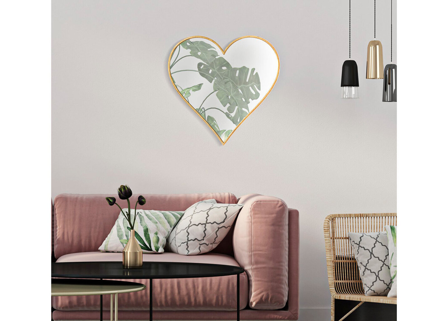 Seinäpeili A2A Glam Hearth hinta ja tiedot | Peilit | hobbyhall.fi