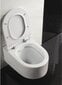 REA Carlo Rimless Slim mini WC-istuin, jossa hitaasti sulkeutuva kansi hinta ja tiedot | WC-istuimet | hobbyhall.fi