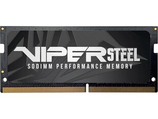 Patriot Viper Steel, 16GB, DDR4, 2666MHz, SO-DIMM (PVS416G320C8S) hinta ja tiedot | Muisti (RAM) | hobbyhall.fi