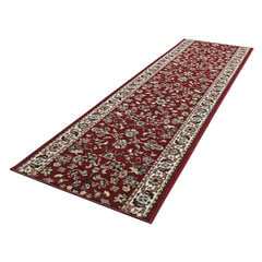 Hanse Home Vintage Red, punaisen värinen matto 80 cm x 400 cm hinta ja tiedot | Isot matot | hobbyhall.fi