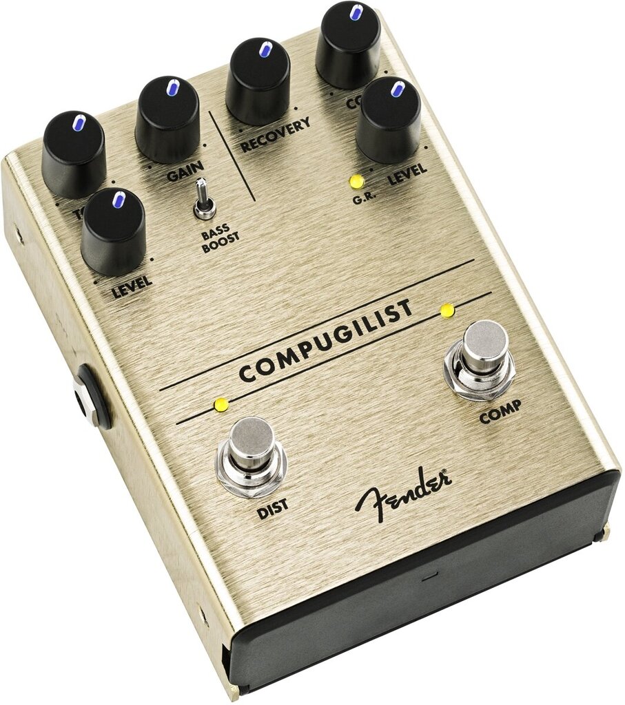 Kitaraefektipedaali Fender Compugil (Compressor/Distortion) hinta ja tiedot | Soittimien lisätarvikkeet | hobbyhall.fi