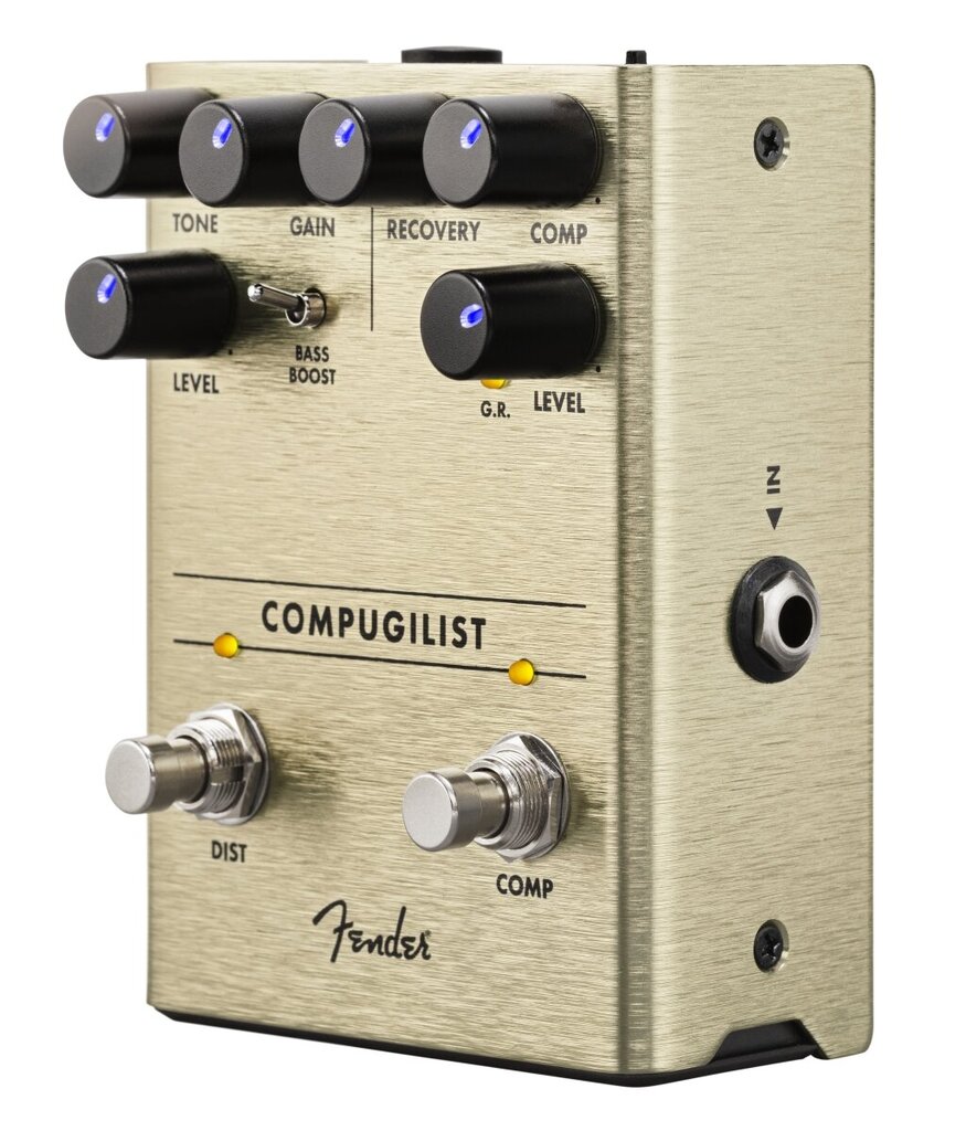 Kitaraefektipedaali Fender Compugil (Compressor/Distortion) hinta ja tiedot | Soittimien lisätarvikkeet | hobbyhall.fi