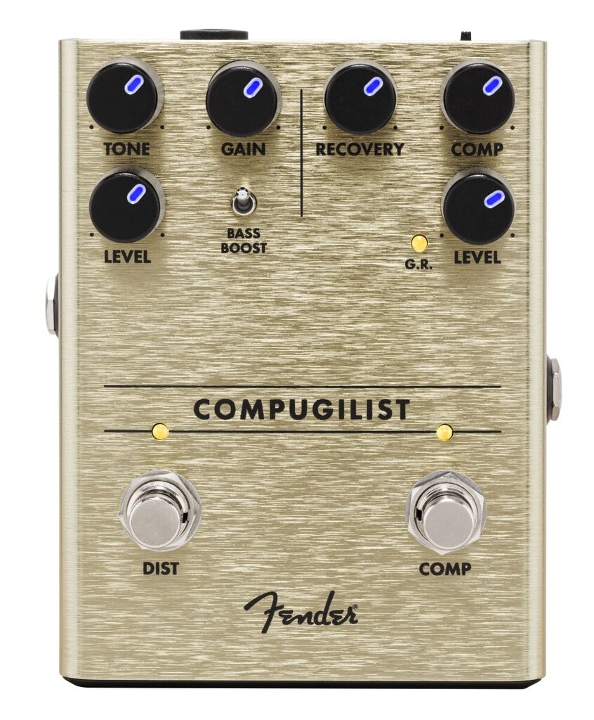 Kitaraefektipedaali Fender Compugil (Compressor/Distortion) hinta ja tiedot | Soittimien lisätarvikkeet | hobbyhall.fi