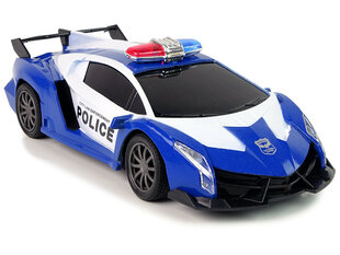 Kauko-ohjattava poliisiauto Lean Toys R/C hinta ja tiedot | Poikien lelut | hobbyhall.fi