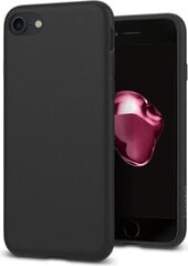 Spigen Liquid Black iPhone 7 hinta ja tiedot | Puhelimen kuoret ja kotelot | hobbyhall.fi