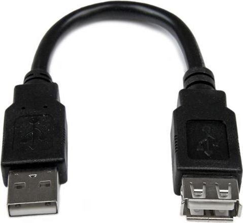 StarTech USBEXTAA6IN, USB-A, 0,15 m hinta ja tiedot | Puhelinkaapelit | hobbyhall.fi