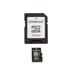 Intenso micro SD 32 GB CL10 hinta ja tiedot | Puhelimen muistikortit | hobbyhall.fi