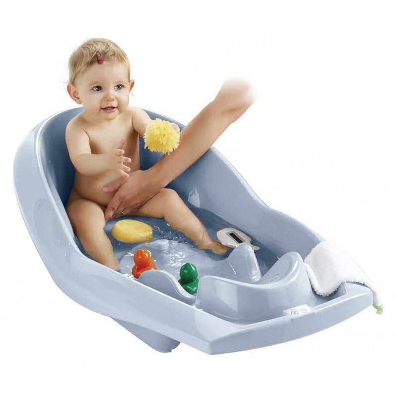 Ergonominen kylpyamme Thermobaby, Fleure Bleue hinta ja tiedot | Kylpyvälineet | hobbyhall.fi