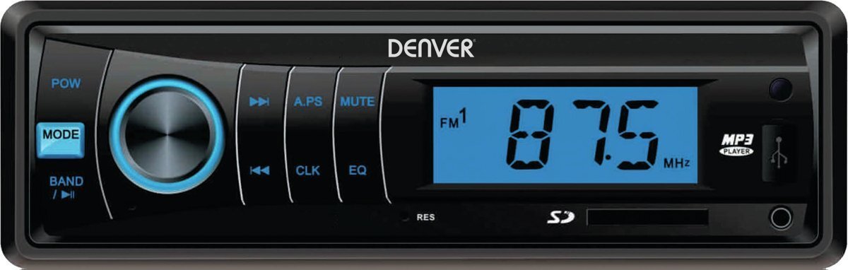 Denver CAU-444 hinta ja tiedot | Autoradiot, multimedia | hobbyhall.fi
