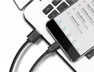 Ugreen US287 USB-C-kaapeli, 0,5 m, musta hinta ja tiedot | Ugreen Televisiot ja lisätarvikkeet | hobbyhall.fi