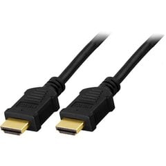 Deltaco HDMI-1030-K, HDMI, 3m hinta ja tiedot | Kaapelit ja adapterit | hobbyhall.fi