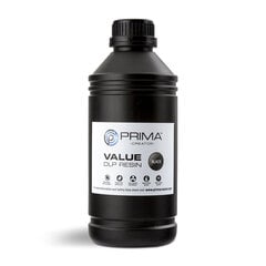 PrimaCreator Value UV / DLP hartsi, 1000ml, musta hinta ja tiedot | Tulostustarvikkeet | hobbyhall.fi