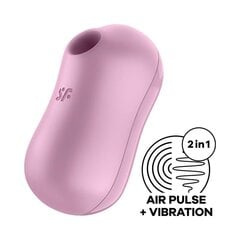 SATISFYER COTTON CANDY AIR IMPULSSISTIMULAATTORI JA VIBRAATTORI - SIREL hinta ja tiedot | Vibraattorit | hobbyhall.fi