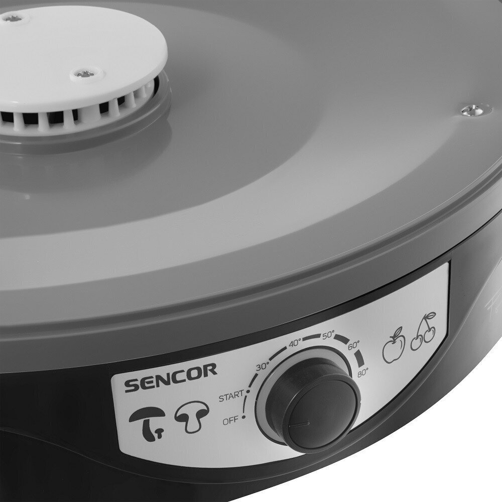 Sencor SFD 3109BK hinta ja tiedot | Kuivurit | hobbyhall.fi