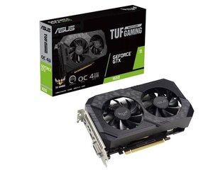 Asus TUF Gaming GeForce GTX 1650 V2 OC Edition 4GB GDDR6 (GTX1650-O4GD6-P-V2-GAMING) hinta ja tiedot | Näytönohjaimet | hobbyhall.fi