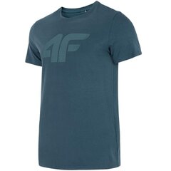 Miesten T-paita 4F M H4Z22 TSM353 32S, Sininen hinta ja tiedot | Miesten urheiluvaatteet | hobbyhall.fi